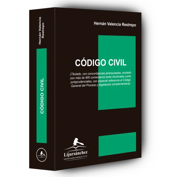 Libro Código Civil Argollado (Edición Oficial Actualizada) - Edición Oficial 2026 Librería Jurídica Sánchez R S.A.S.