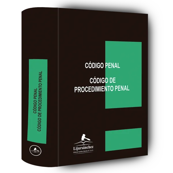 Libro Código Penal y Código de Procedimiento Penal Bolsillo - Edición Oficial 2025 Librería Jurídica Sánchez R S.A.S.