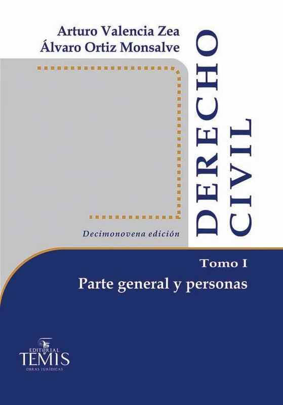 Libro Derecho civil, tomo I – parte general y personas - Edición Oficial 2020 Temis
