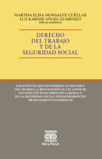Libro Derecho del trabajo y de la seguridad social - Edición Oficial 2025 Ediciones Nueva Jurídica / Ibáñez