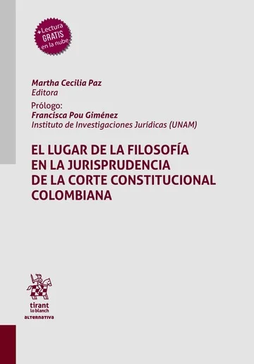 Libro El lugar de la filosofía en la jurisprudencia de la corte constitucional colombiana - Edición Oficial 2025 Tirant lo Blanch