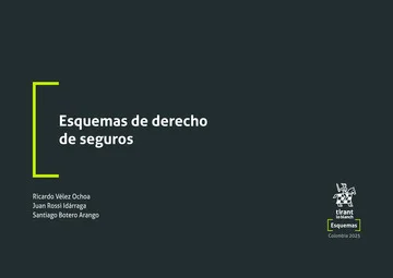 Libro Esquemas de derecho de seguros - Edición Oficial 2025 Tirant lo Blanch