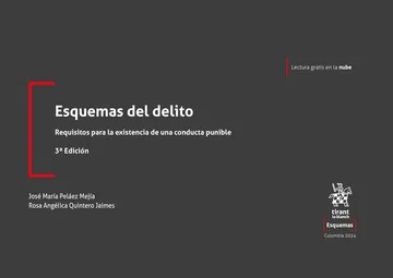 Libro Esquemas del delito 3 edición - Edición Oficial 2024 Tirant lo Blanch
