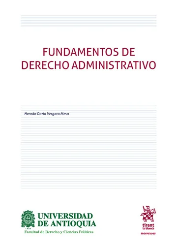 Libro Fundamentos de Derecho Administrativo - Edición Oficial 2024 Tirant lo Blanch