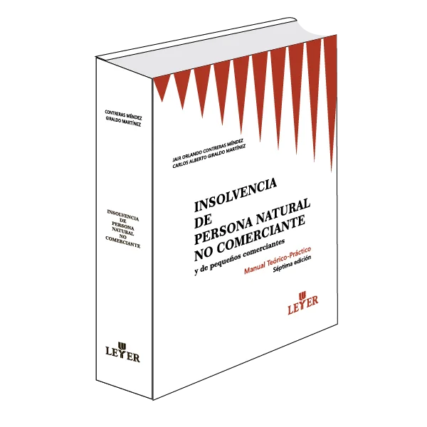 Libro Insolvencia de Persona Natural no Comerciante - Edición Oficial 2023 Leyer