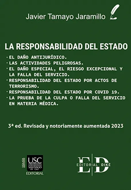 Libro La responsabilidad del estado - Edición Oficial 2026 Editorial Dike