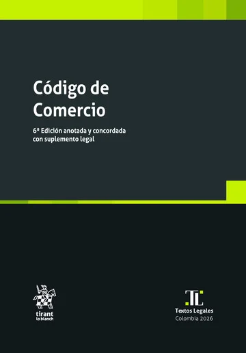 Libro Leon. Código de Comercio 6ª edición - Edición Oficial 2026 Tirant lo Blanch