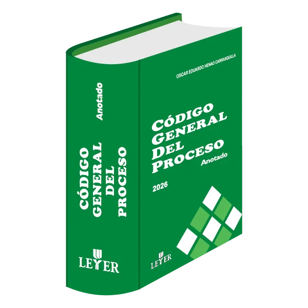 Libro Leyer. Código General del Proceso Bolsillo - Edición Oficial 2026 Leyer