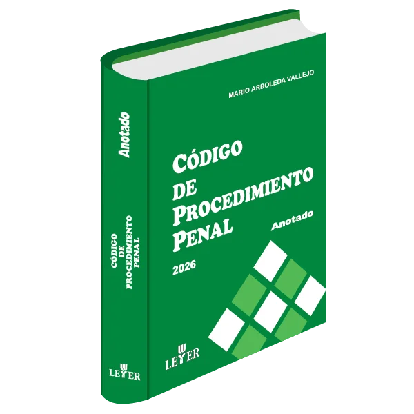 Libro Leyer. Codigo penal y de procedimiento penal, Anotado 2026 - Edición Oficial 2026 Leyer