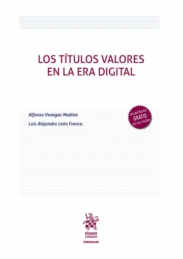 Libro Los títulos valores en la era digital - Edición Oficial 2025 Tirant lo Blanch