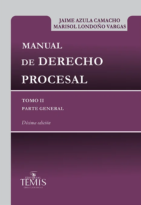 Libro Manual de derecho procesal, tomo V - Edición Oficial 2020 Temis