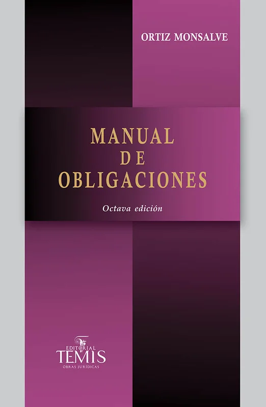 Libro Manual de obligaciones - Edición Oficial 2022 Temis