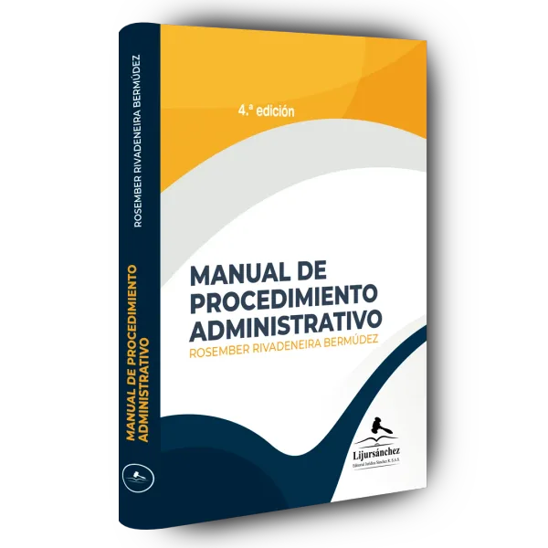 Libro Manual de procedimiento administrativo 4a edicion - Edición Oficial 2024 Librería Juridica Sánchez