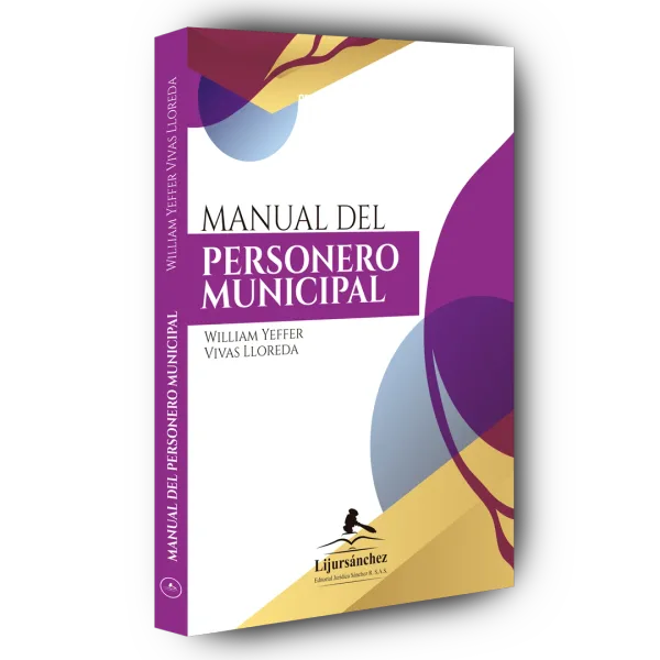Libro Manual del personero municipal - Edición Oficial 2025 Librería Jurídica Sánchez R S.A.S.