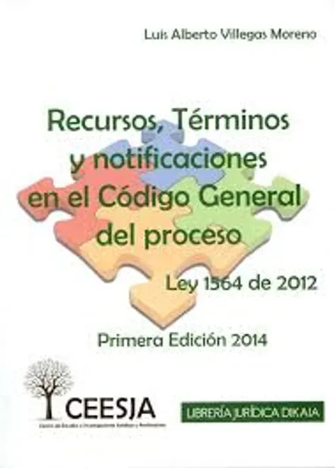 Libro Pabon. Código General del Proceso. Ley 1564 de 2012 Esquemático 2da Edición - Edición Oficial 2026 Doctrina y Ley