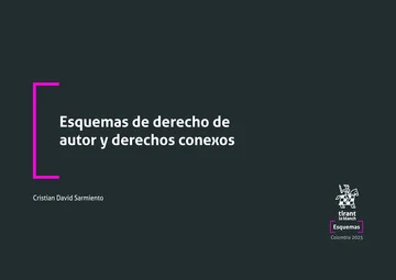 Libro Sarmiento.Esquemas de derecho de autor y derechos conexos - Edición Oficial 2025 Tirant lo Blanch