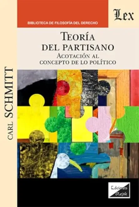 Libro Teoría del partisano - Edición Oficial 2025 Ediciones Nueva Jurídica / Ibáñez