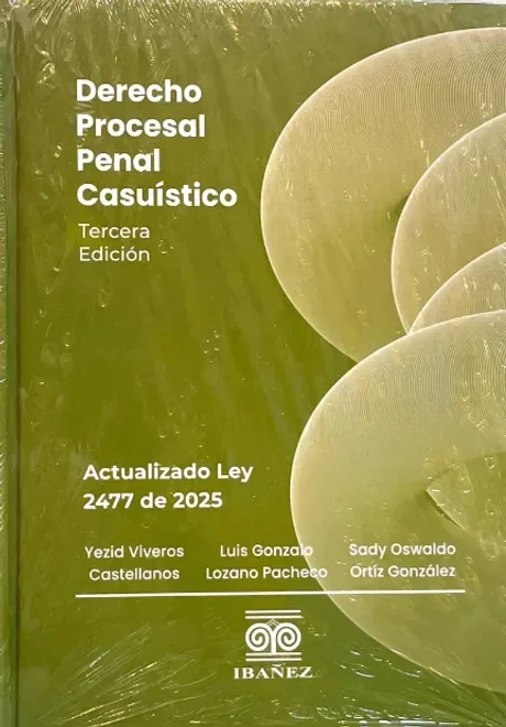 Libro Viveros. Derecho procesal penal casuístico 3° Ed. - Edición Oficial 2025 Ediciones Nueva Jurídica / Ibáñez